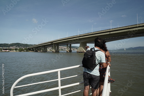 Ponte Pedro Ivo Campos Florianópolis - Barco Passeio photo