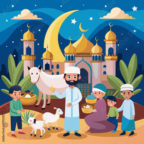 Eid al-Adha, also known as the Feast of Sacrifice, is an important Islamic celebration that commemorates the willingness of Prophet Ibrahim to sacrifice his son as an act of obedience and submission 