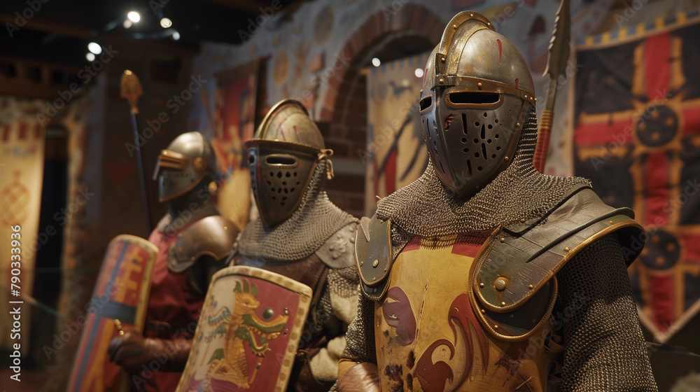 medieval knight in armor