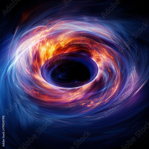 Cosmic Abyss Stunning Black Hole