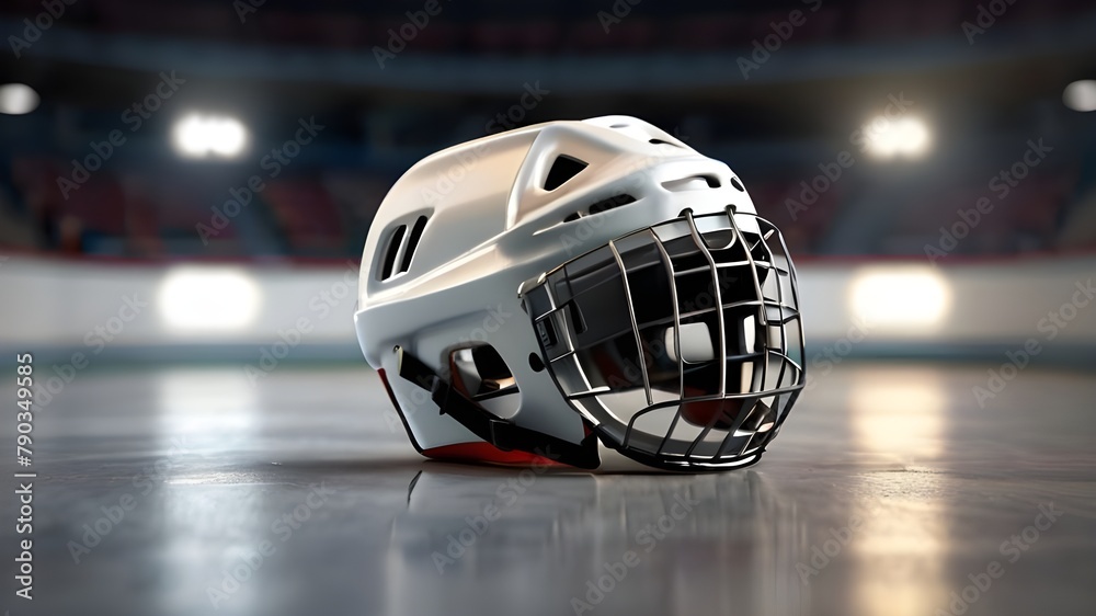 Fototapeta premium hockey helmet