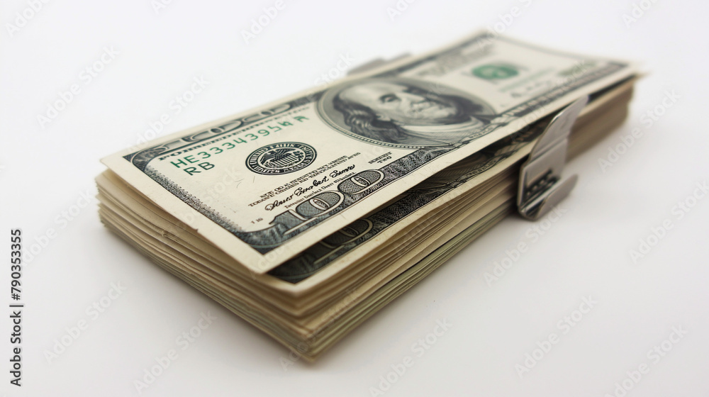 money dollar wealth stack of banknotes money dollar wealth stack of banknotes