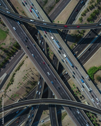 traffic on the highway