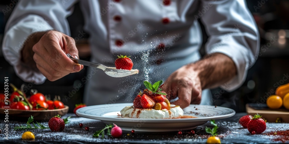 The Sweet Symphony: Chefs Strawberry Delight