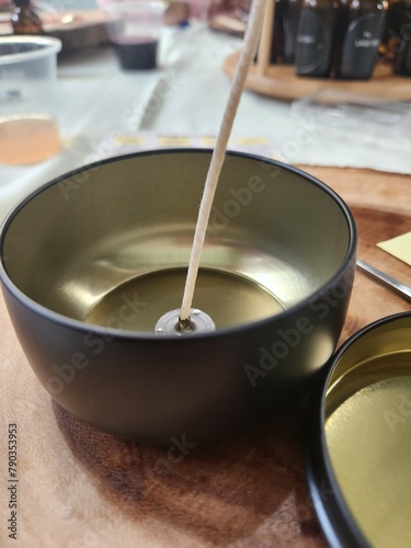 cooking in a kitchen