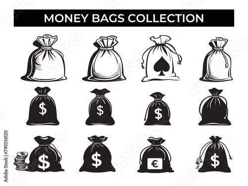 Assorted Money Bags Collection