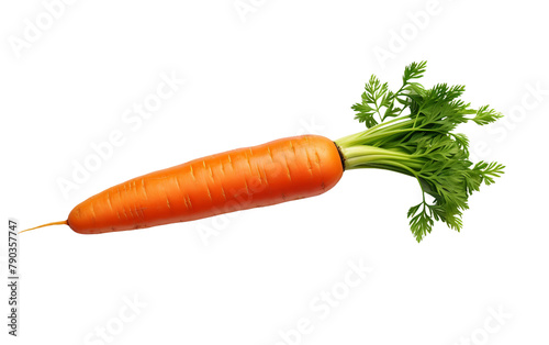 Carrot on a Transparent Background