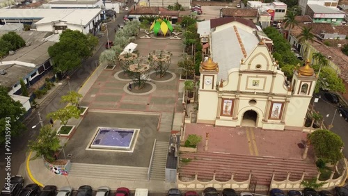 aerial landscapes of El Salvador Central America