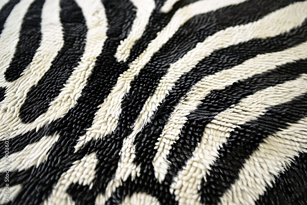 Close-up of black and white zebra stripes Close-up of black and white zebra stripes