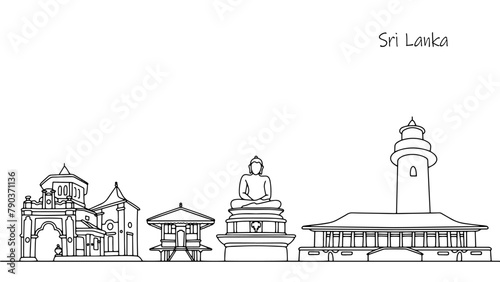 Sri Lanka cityscape