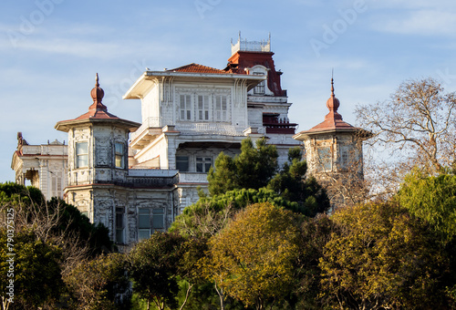 Cemiltopuzlu manor facade, caddebostan kadikoy istanbul  photo