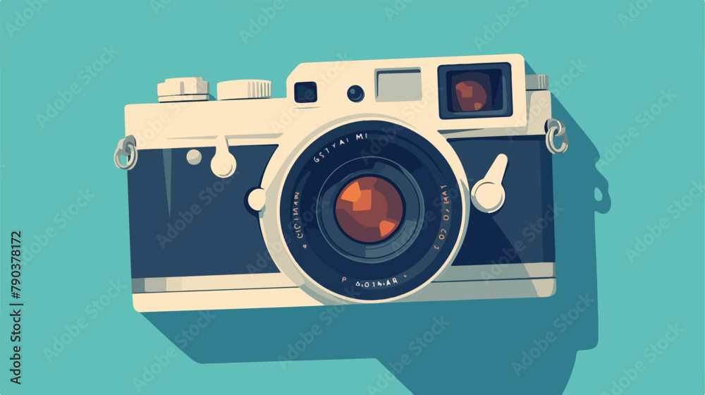 Camera Trendy Icon Vector Template Illustration Log