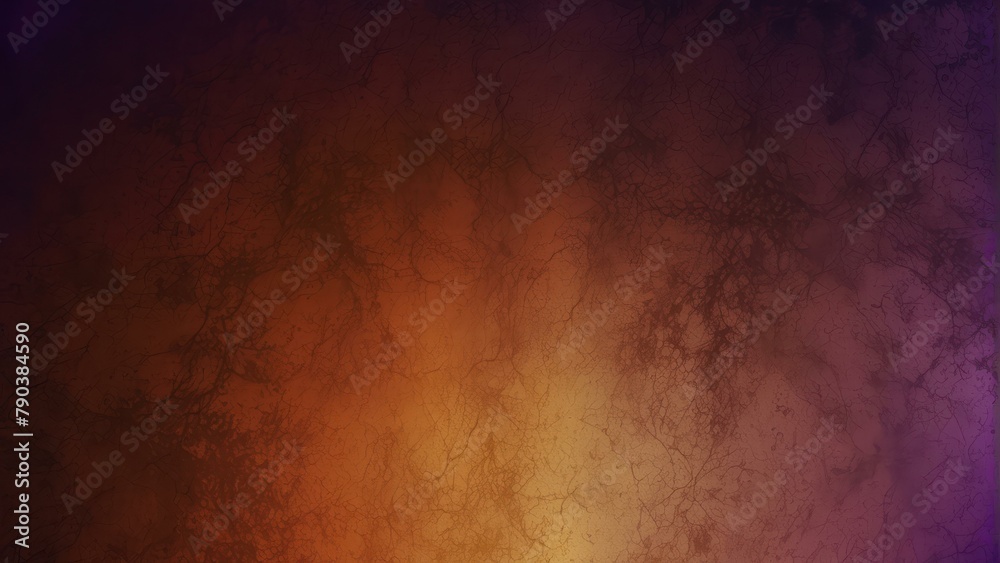 Moody gradient texture with orange and purple hues