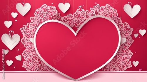 valentine card with hearts  mother s day card  mother s day background