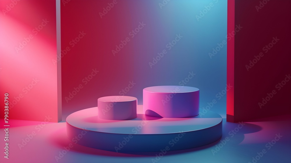 luxury colourful neon abstract elegant Platform podium background shapes and curtains Geometric product show luxury colourful neon abstract elegant Platform podium background shapes and curtains Geometric product show