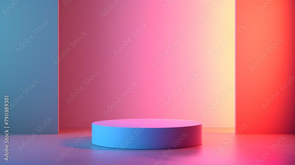 luxury colourful neon abstract elegant Platform podium background shapes and curtains Geometric product show luxury colourful neon abstract elegant Platform podium background shapes and curtains Geometric product show