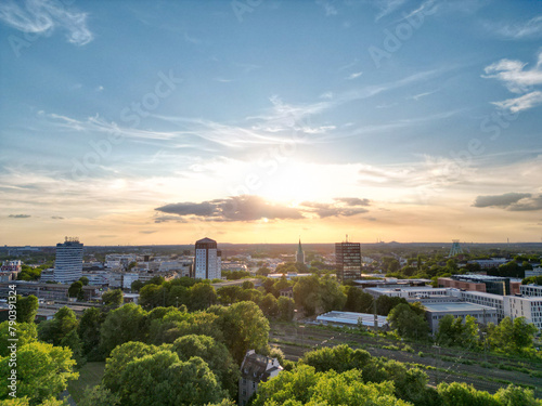 Photography view of city bochum