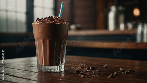 Wallpaper Mural chocolate milkshake on the table 13 Torontodigital.ca