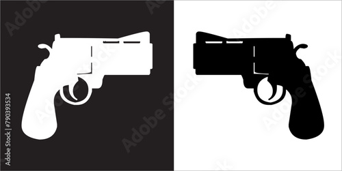 IIlustration Vector graphics of Pistol icon