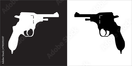 IIlustration Vector graphics of Pistol icon