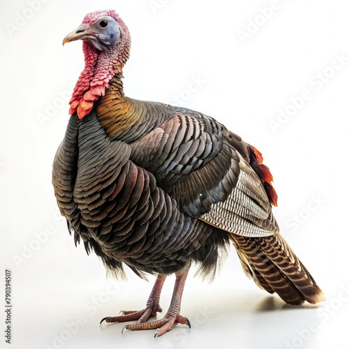 a turkey in the background. generative AI photo