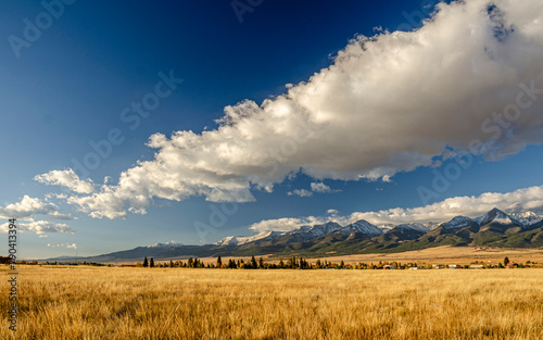 Clouds over the Sangre de Cristo mountain range © Brian