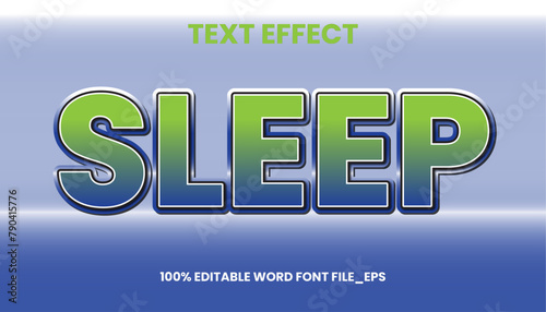 Editable text style effect - gradients text style theme.
