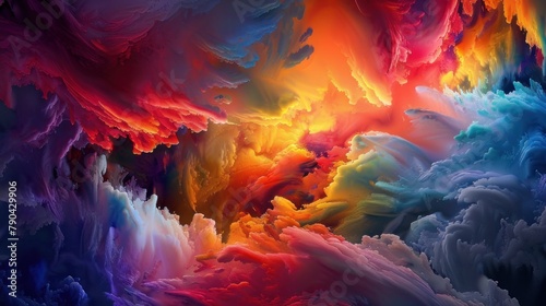 Energy of Colors Background © Asdir