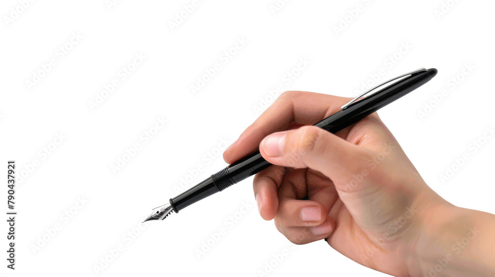 Hand with a pencil Hand with a pencil