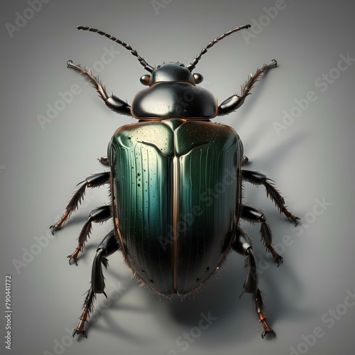 Beetle in a background