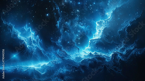 Nebulous Constellations Captivating Stellar Spectacle