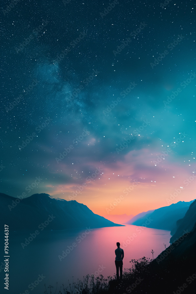 clean night sky which contains stars sligthly clean night sky which contains stars sligthly