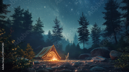 Starlit Camping Experience