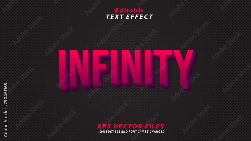 Text Effect Editable Vector EPS