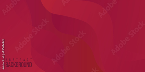 Abstract red gradient design. Minimal creative background © Kholil
