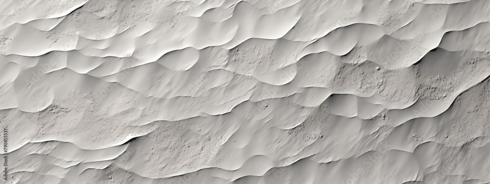 Obraz premium Aerial View of Snow-Covered Sand Dunes Texture