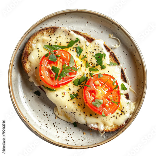 Delicious Plate of Toast wi...