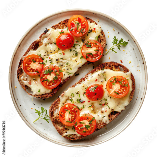 Delicious Plate of Toast wi...