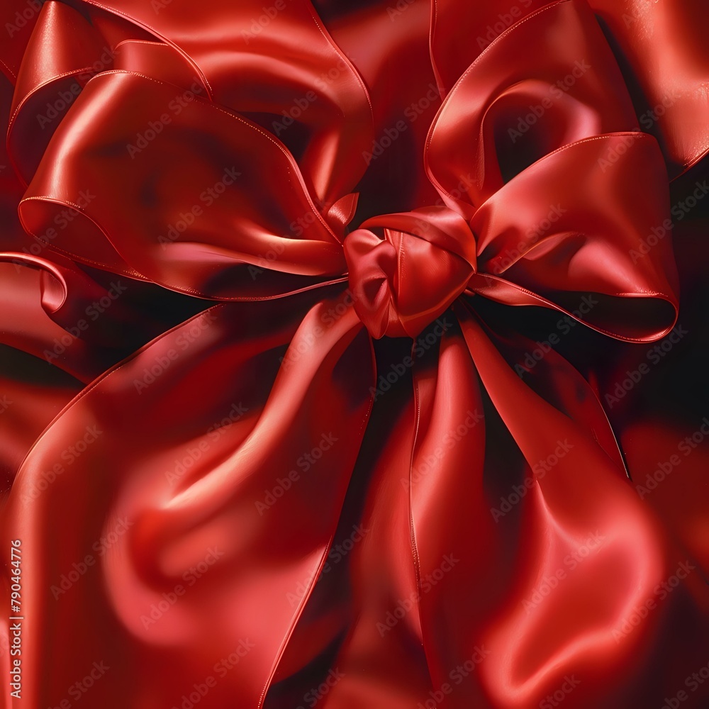 Sleek Red Satin Ribbon - Classic and Elegant Sleek Red Satin Ribbon - Classic and Elegant