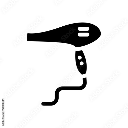 Hair Blower icon, illustration