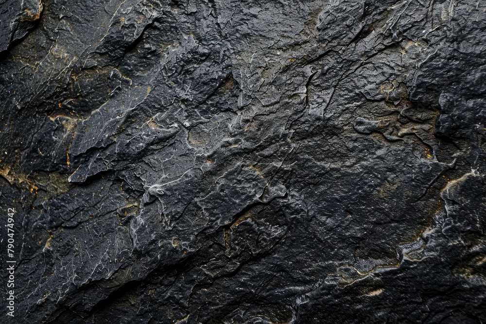 Black or dark gray rough grainy stone or sand texture background - generative ai Black or dark gray rough grainy stone or sand texture background - generative ai