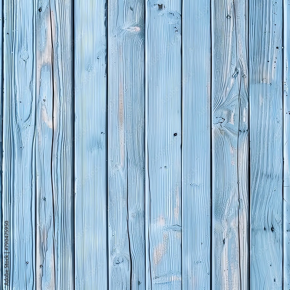 Naklejka premium Blue Painted Wooden Planks Texture