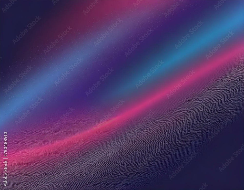Dark purple pink blue color gradient background blurred neon color flow, grainy texture effect, futuristic banner design