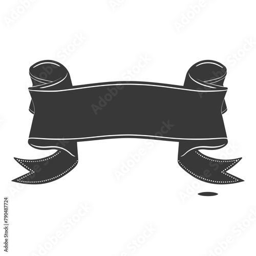 black ribbon a symbol of remembrance or mourning