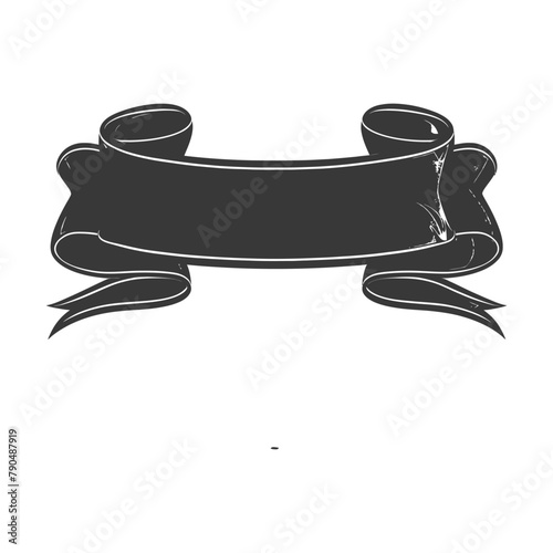 black ribbon a symbol of remembrance or mourning