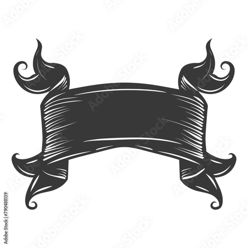 black ribbon a symbol of remembrance or mourning