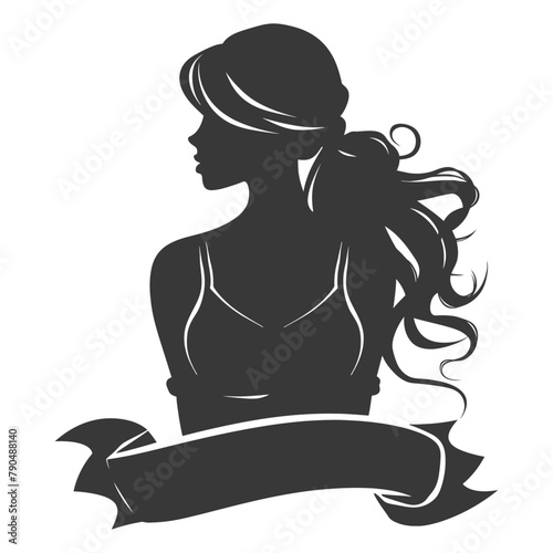 black ribbon a symbol of remembrance or mourning