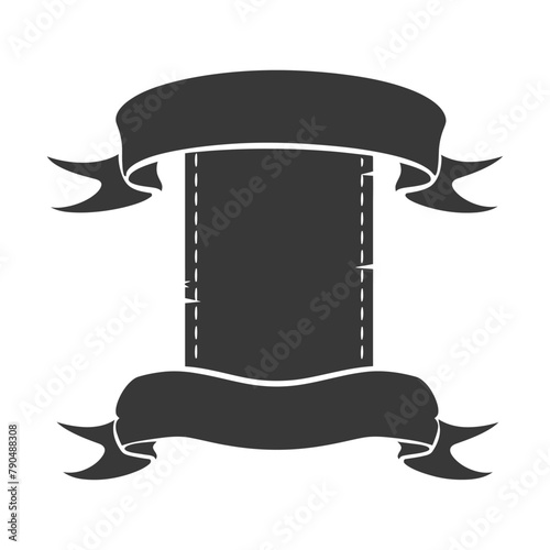 black ribbon a symbol of remembrance or mourning