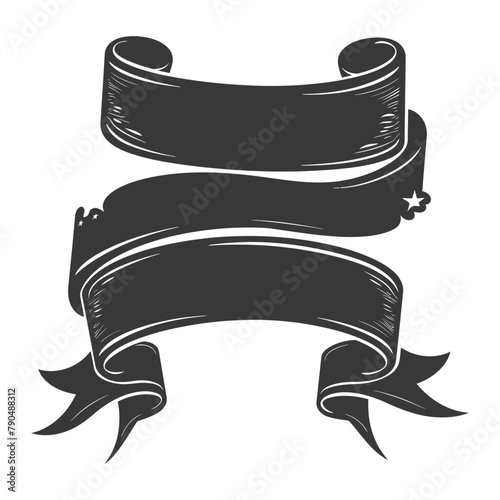 black ribbon a symbol of remembrance or mourning