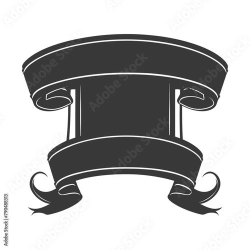 black ribbon a symbol of remembrance or mourning